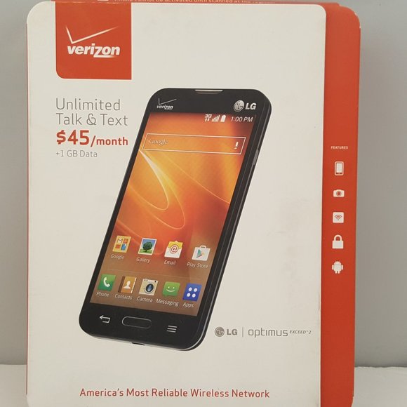 LG Optimus Exceed 2 Smartphone Android VS450PP 4GB Black Verizon - Picture 2 of 8